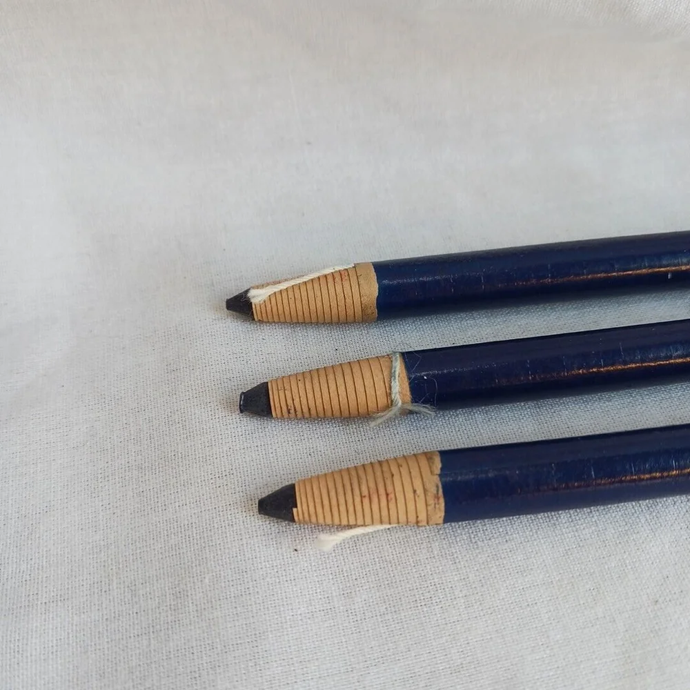 Vintage Dixon VisAid Blue Overhead Projection Markers Set